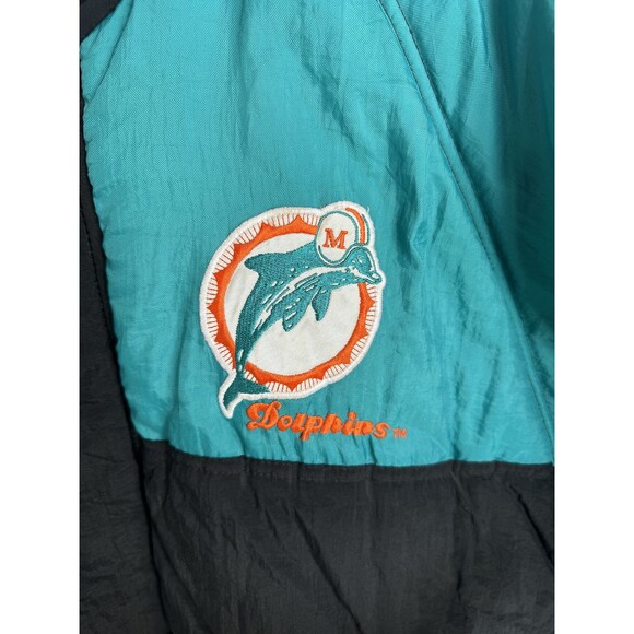 Vintage 1990s Miami Dolphins NFL  Winter Sports Jacket - Picture 3 of 16